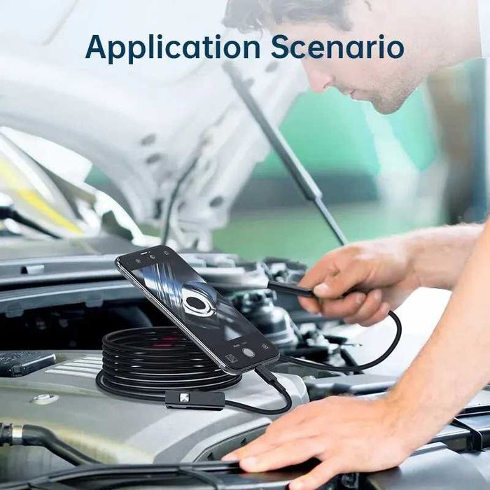 Camera video endoscop la 2m - 5m - Transport gratuit