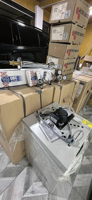 Кибрай и Шымкент доставка для розлива и газированных напитков