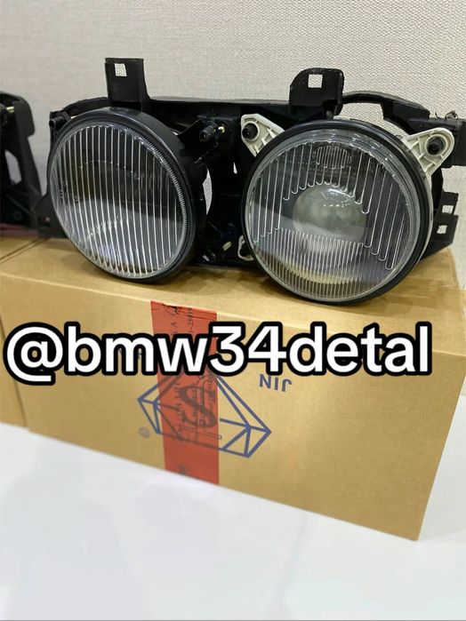 Фара на бмв Е34 Hella Black (китай)