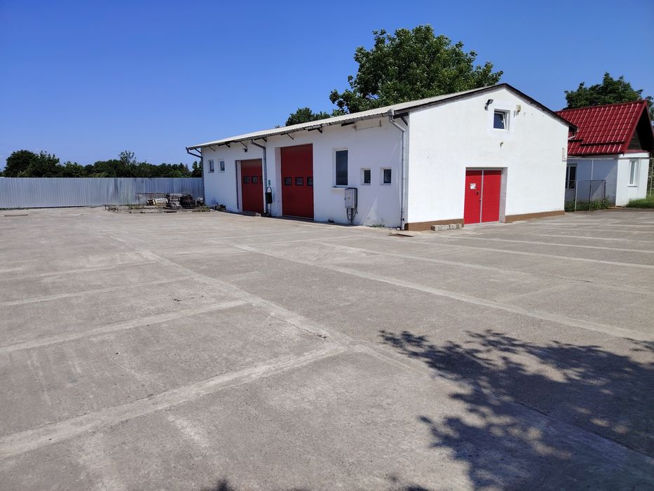 Închiriere curte betonată + birou | parcare auto Târgu Mureș
