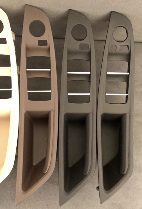 Manere interior fata usa șofer Bmw Seria 5 F10 F11 negru crem oyster