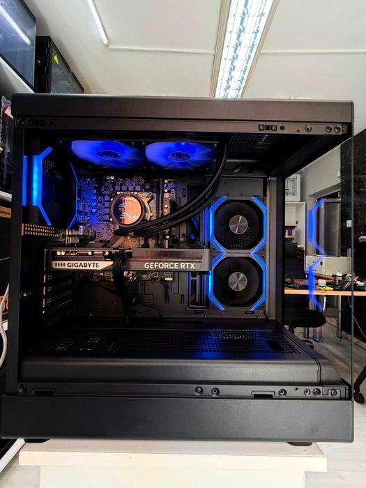 PC I5 14400F/B760M-E/RTX 5060Ti/32GB/240 AIO/Sursa 650W /Garantie/TVA!