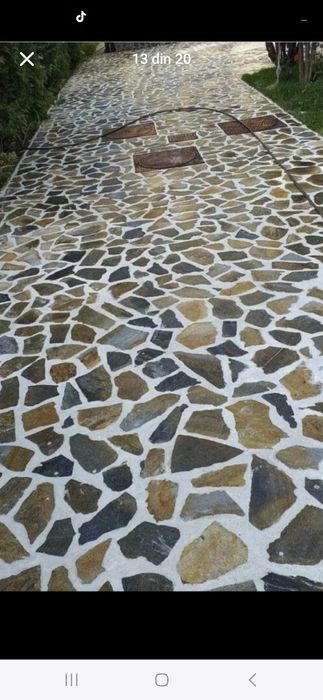 Piatra  naturala amenajari curti