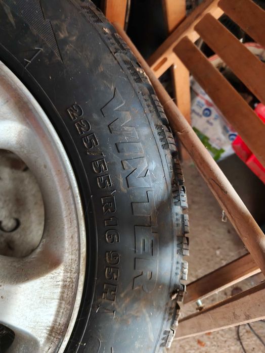 cauciucuri iarna 225/55/16 +jante mercedes e class