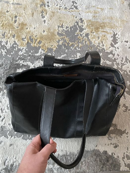 Geanta barbateasca din piele naturala - Pepe Jeans