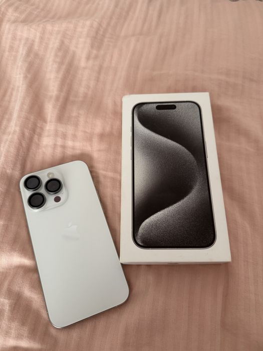 Iphone 15 pro, 128 гб, белый