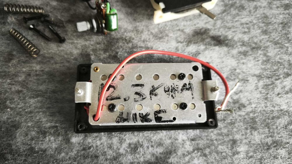 Set doze potentiometre selector chitara electrica Schrödder