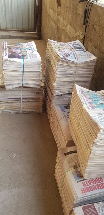 Gazeta oq qog'oz olamiz