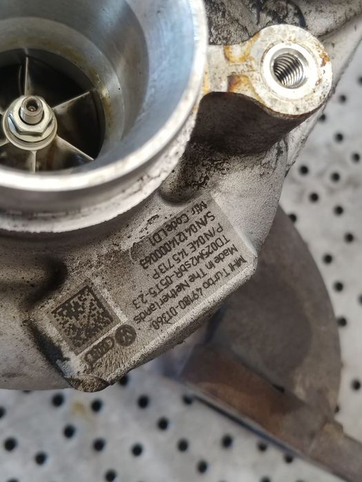 turbina 1.4tsi cpw audi a3 8v vw golf 7 04e145713p