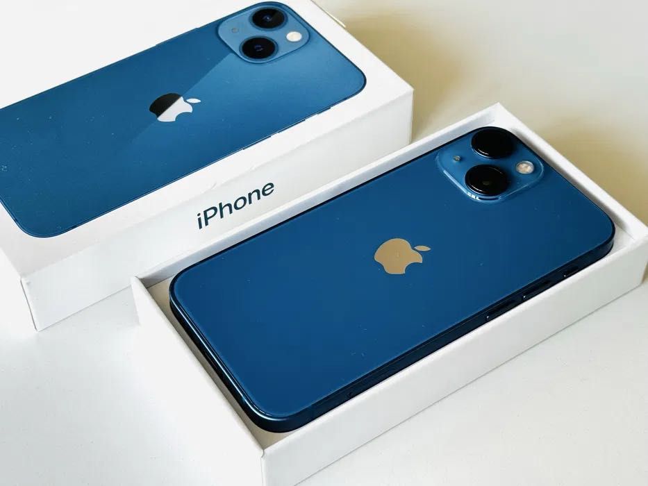 НОВ! Iphone 13 Mini 128GB Blue Гаранция 6 месеца