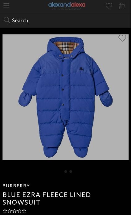 Детский комбинезон