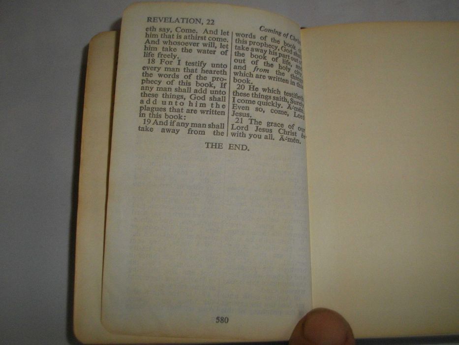 Стара Книга Джобна Библия На Англ.Език-1809г-"New Testament"