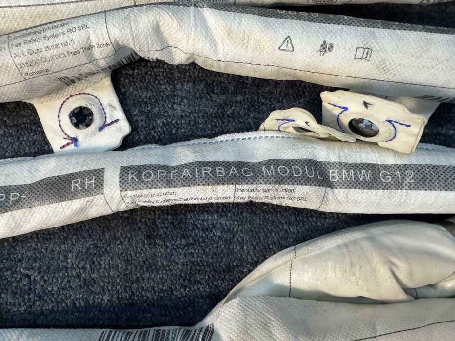 BMW Seria 7 Long G12 Airbag cortina stanga dreapta originala