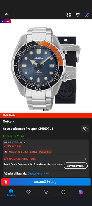 Ceas Seiko Prospex X