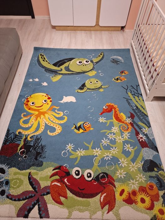 Детски килим морска тематика