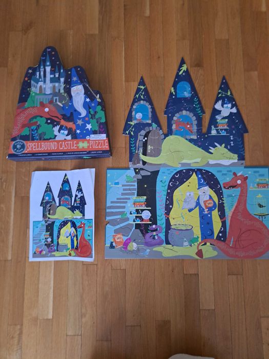 Робот Learning resources и няколко пъзела