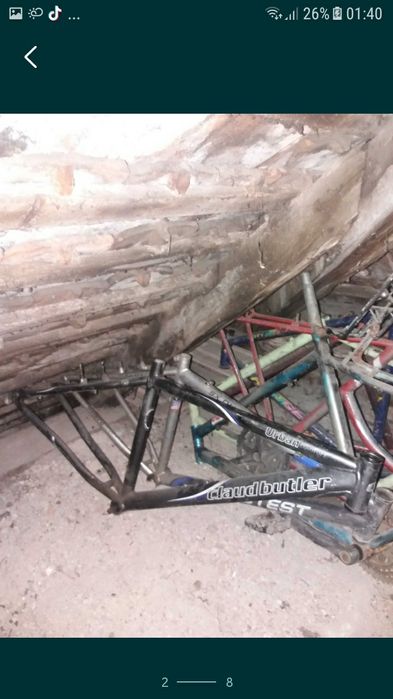 Camping cadre mtb aluminiu si otel