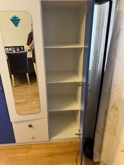 Детский шкаф в морском стиле