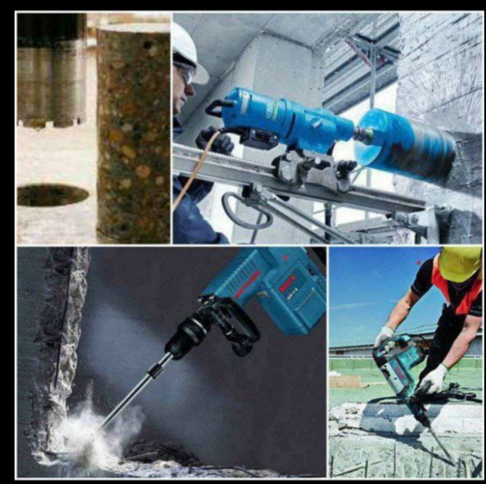 Almazniy Beton teshish xizmati va rim kalonalari