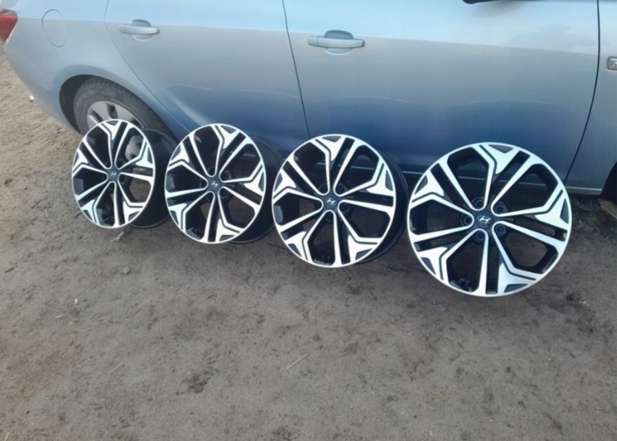 set jante 19 originale hyundai sante fe s / tucson 8j et51