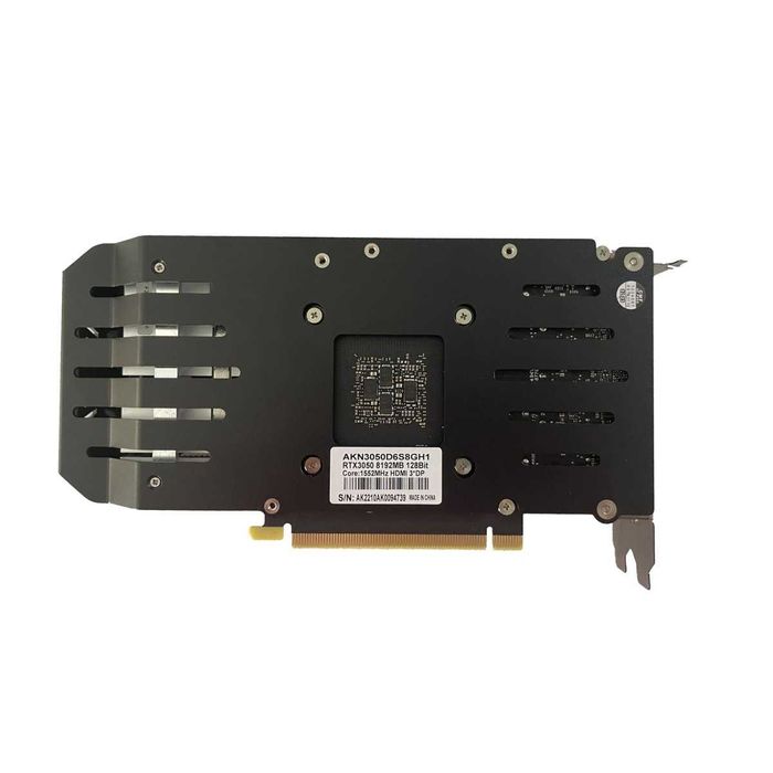 | Geforce RTX3050 DDR6 8192 MB BOX HDMI 1x DVI 1x DP 1x