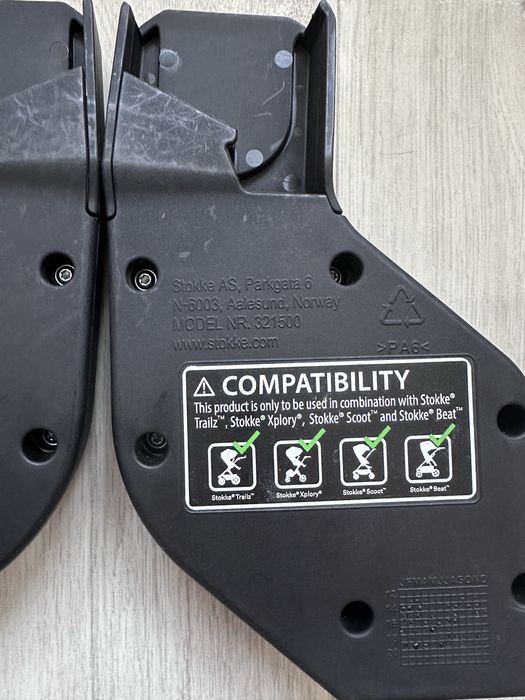 Scoica BeSafe iZi Go Modular cu adaptori Stokke