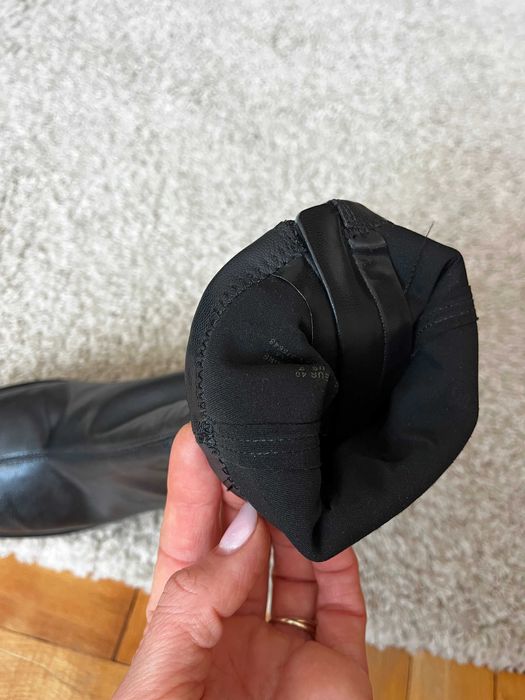 Botine H&M piele negre marime 40