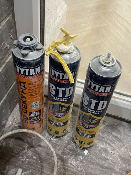 Стройматериалы ( пена, грунтовка, смеси, глад, декор)