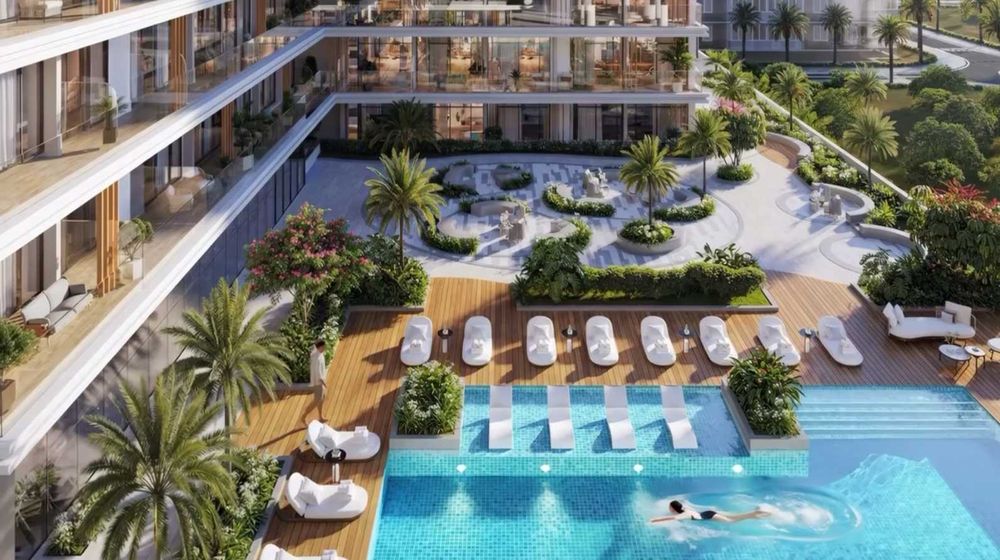 Апартаменти с 1 спалня, напълно обзаведени Jumeirah Garden, Дубай, ОАЕ