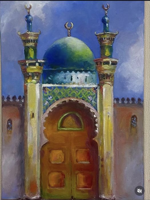 Красивая картина маслом