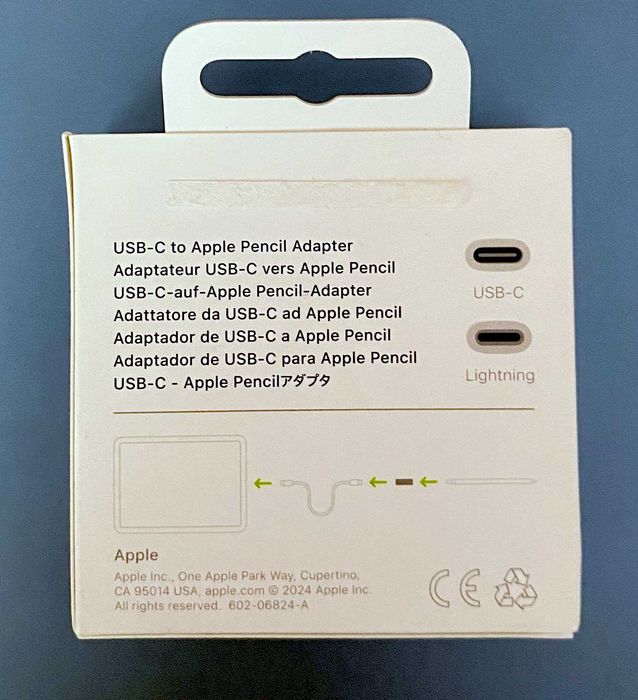 Оргинален USB-C към Apple Pencil адаптер