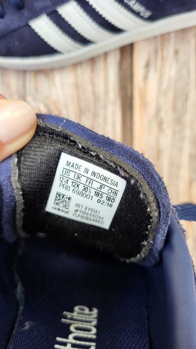 Adidas Campus copii marime 30.5 (Interior 18.3 cm)