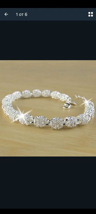 Арт бижута.Дамски гривни, стерлингово сребро.