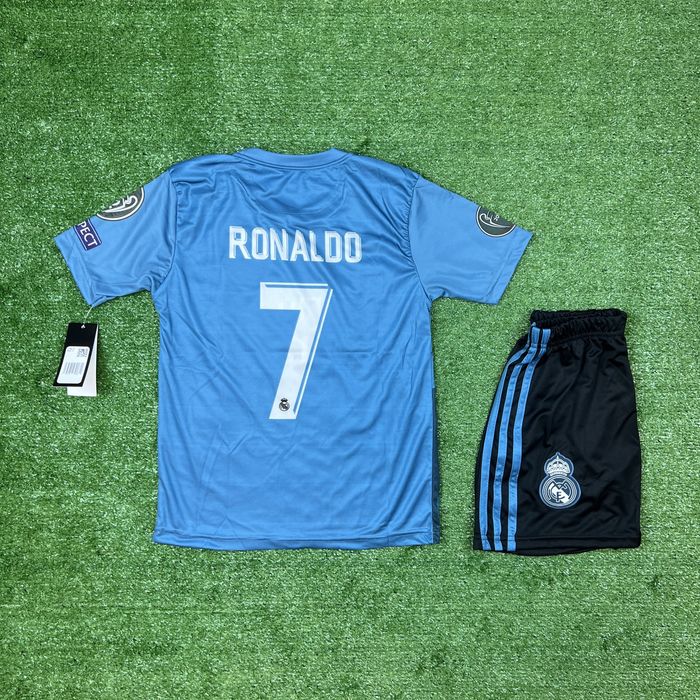 Ретро детски футболен комплект на Роналдо/Ronaldo/Real Madrid/