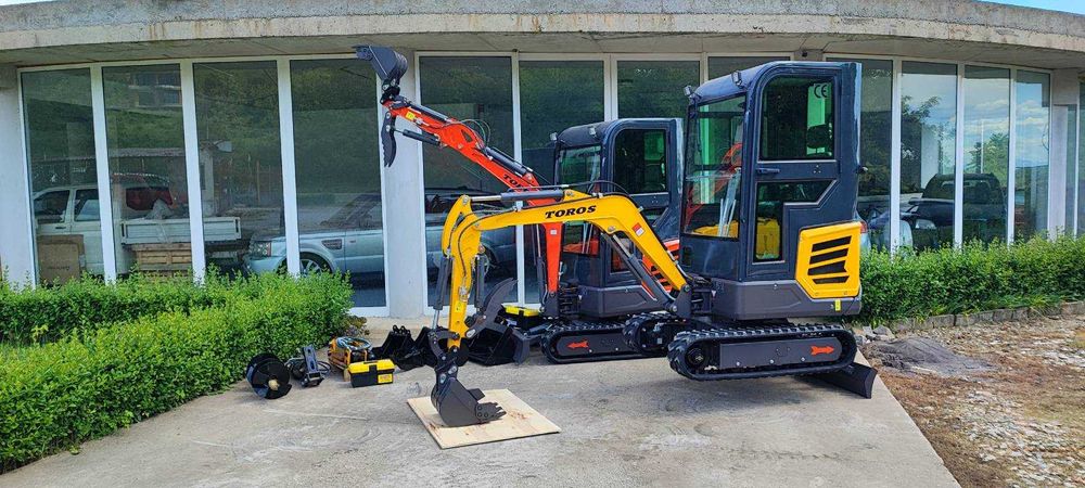 Мини багер TOROS-T18 MAX