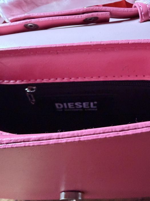 Geanta roz Diesel