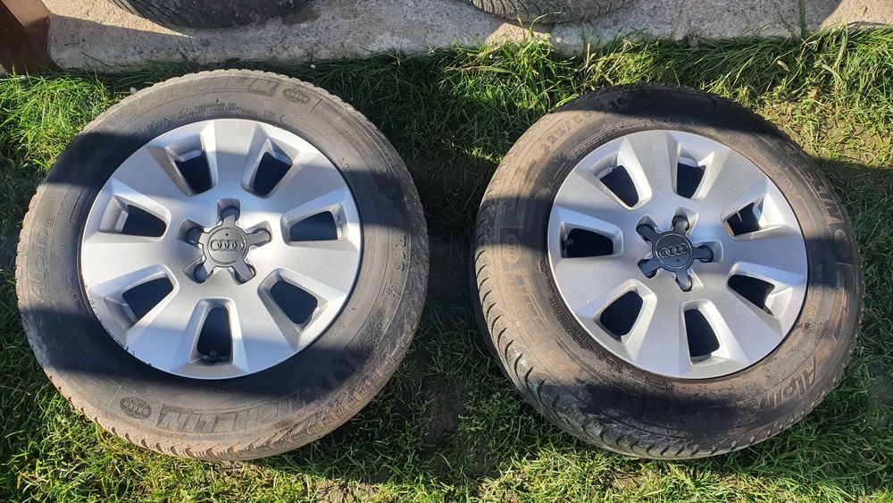 Set jante aliaj cu cauciucuri de iarnă MICHELIN*Audi A6 225/60 R16