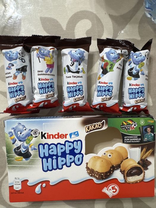 Kinder Happy Hippo (новый)