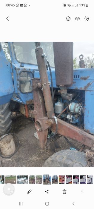 Кун установка мтз