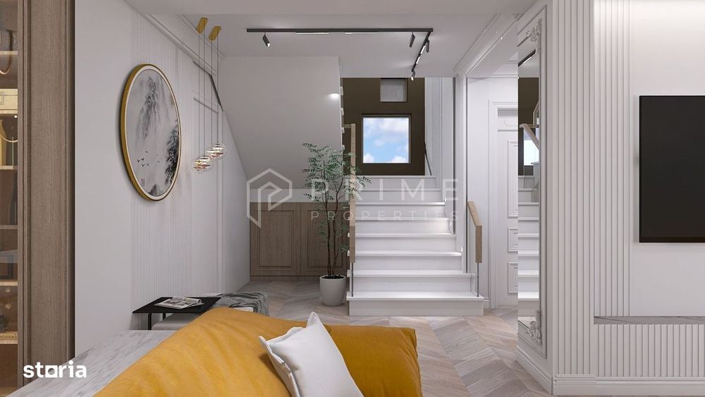 Casă nouă cu arhitectură mediteraneană | Semifinisată | 150 mp utili