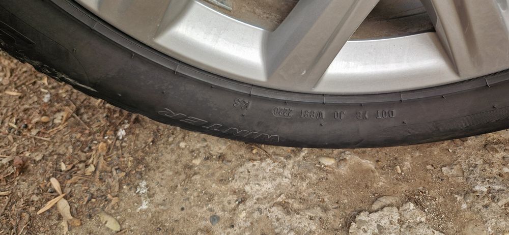 Jante Audi Volkswagen Bmw 5 x 112 R17 cu Senzori si anvelope  ca noi .