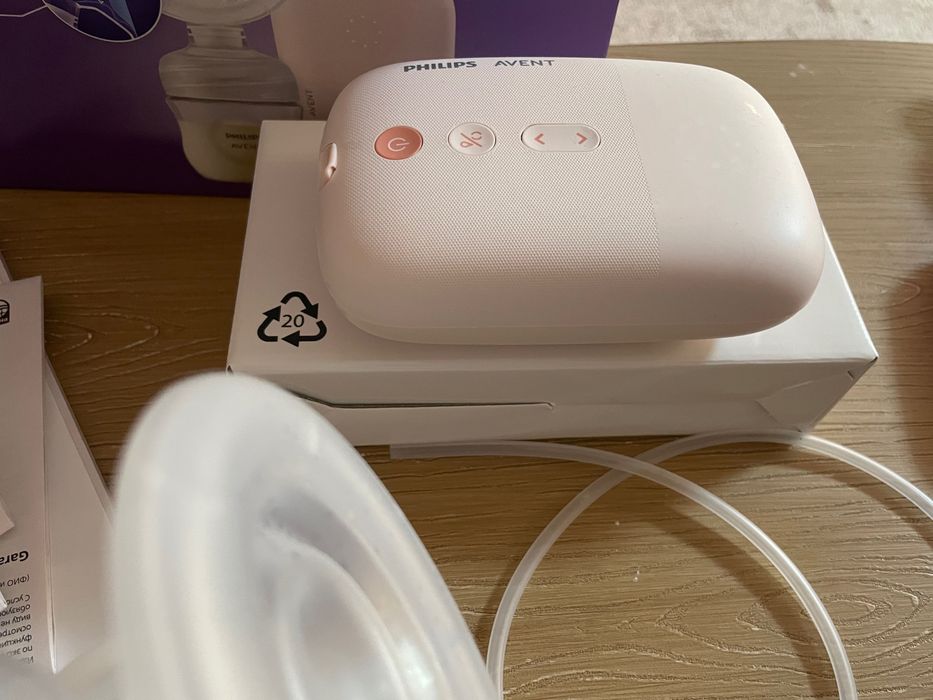 Електрическа помпа за кърма Philips Avent, единична, розово SCF395/31