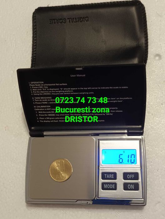 Cantar aur mini cantar bijuterii NOU