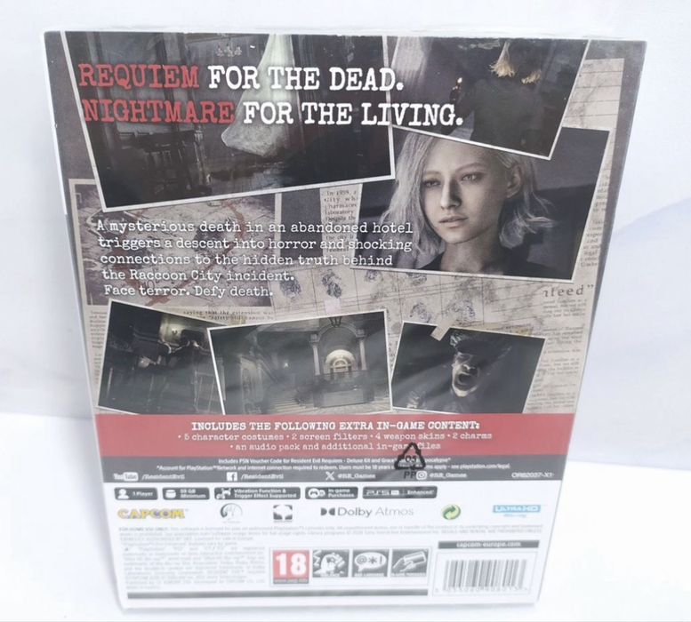 Диск Resident Evil 9 Requiem Deluxe Edition для PS5 (Русская Версия)