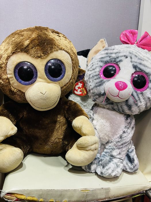 Большие мягкие игрушки TY Beanie Boos (40!) см