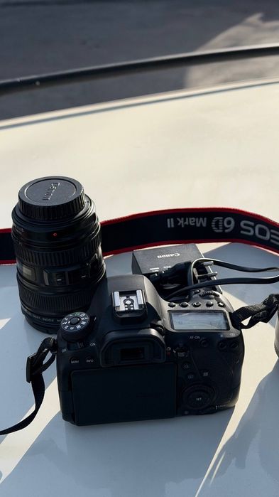 canon 6 d mark 2,два объктива(25-105;70-300)