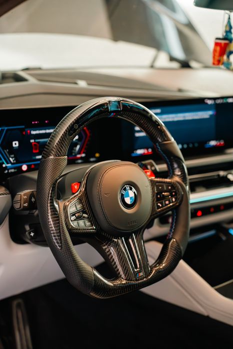 Volan BMW - Seria G - Carbon - Custom - Led - Incalzire - TJA - Vibro