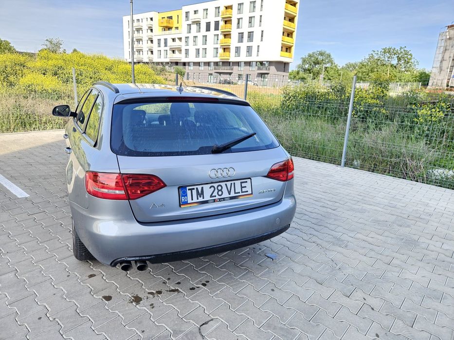 Audi A4 B8 an 2008 motor 2.0 tdi 140 cp cutie viteze manuala