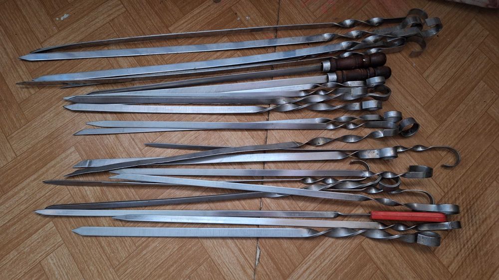 шампуры, 24 штуки