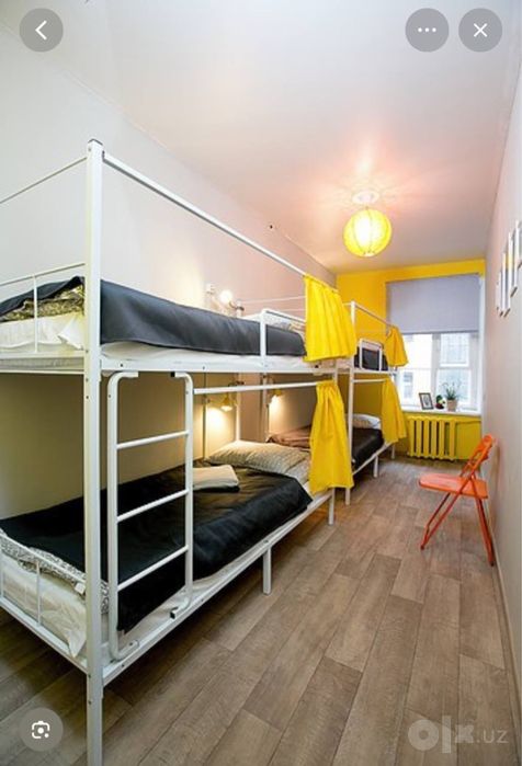 Arzon hostel Mirobod kuniga 15000 ming somdan tushadi